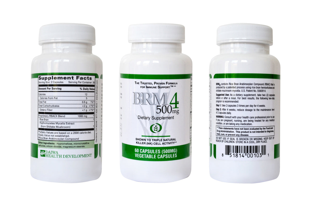 BRM4 ® 500mg  Daiwa Health Development, Inc.